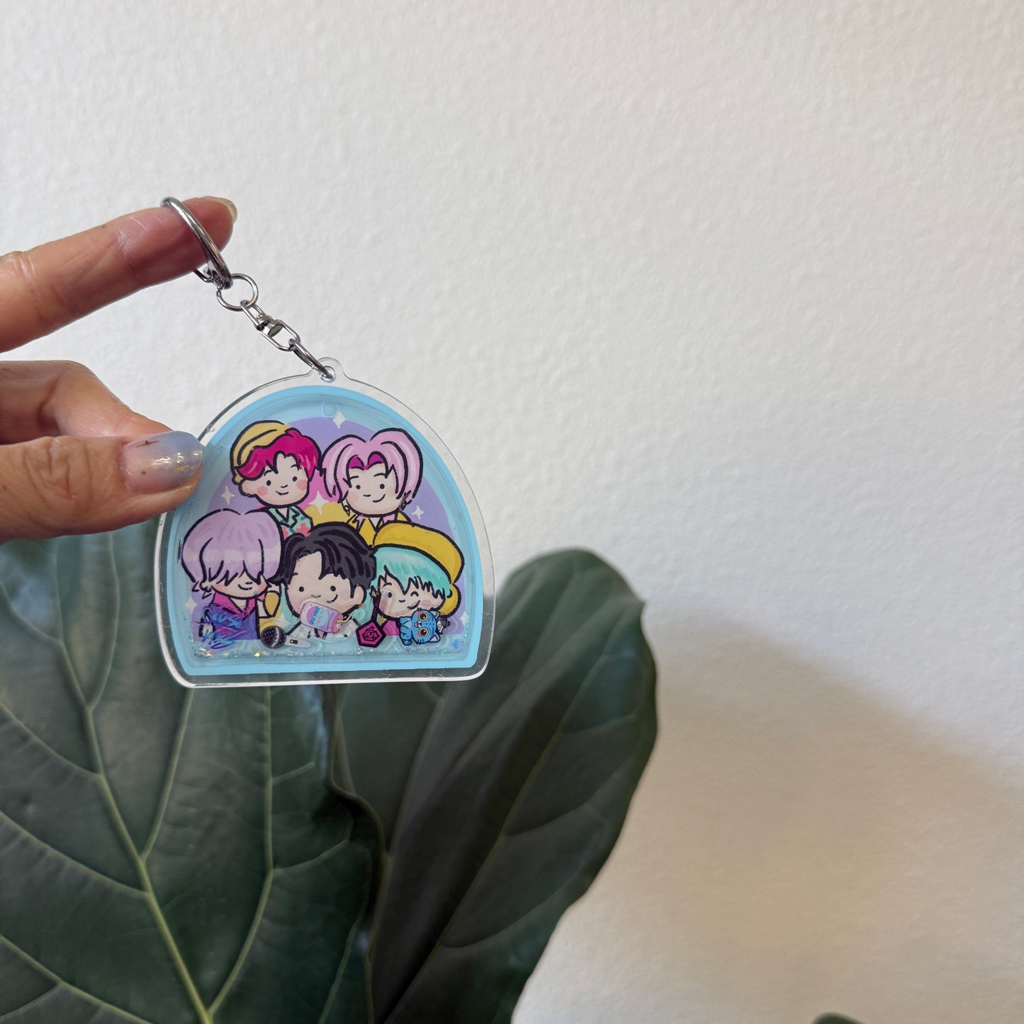SODA POP liquid Keychain