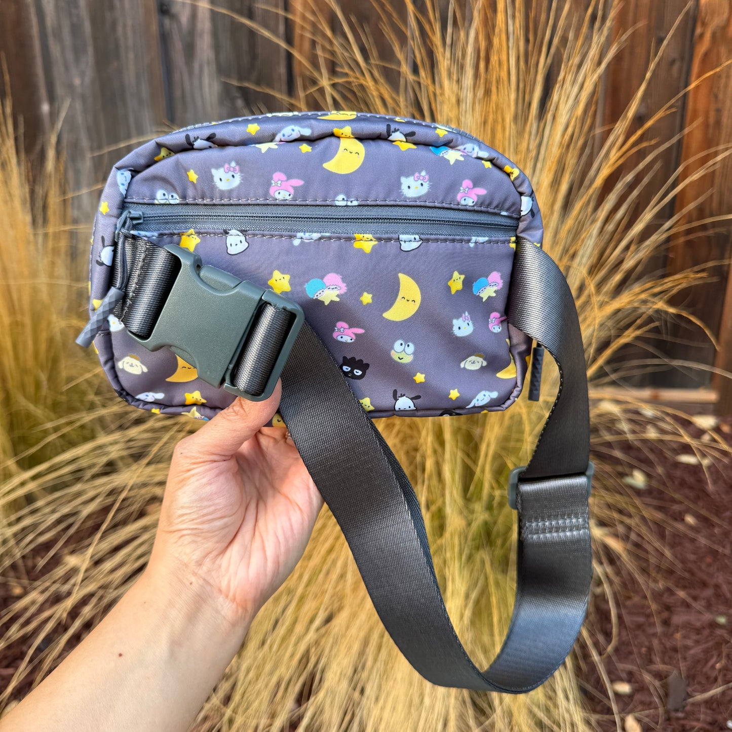 Friends Belt Bag-Dark Grey