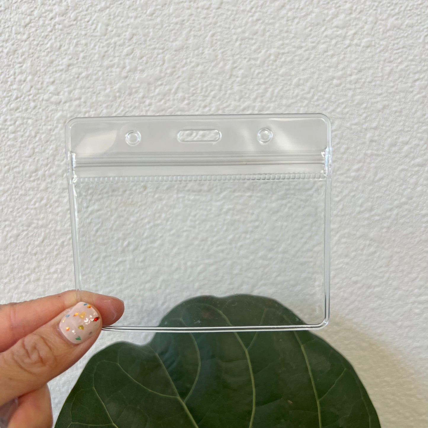 ID Badge Holder: Horizontal OR Vertical (select one)