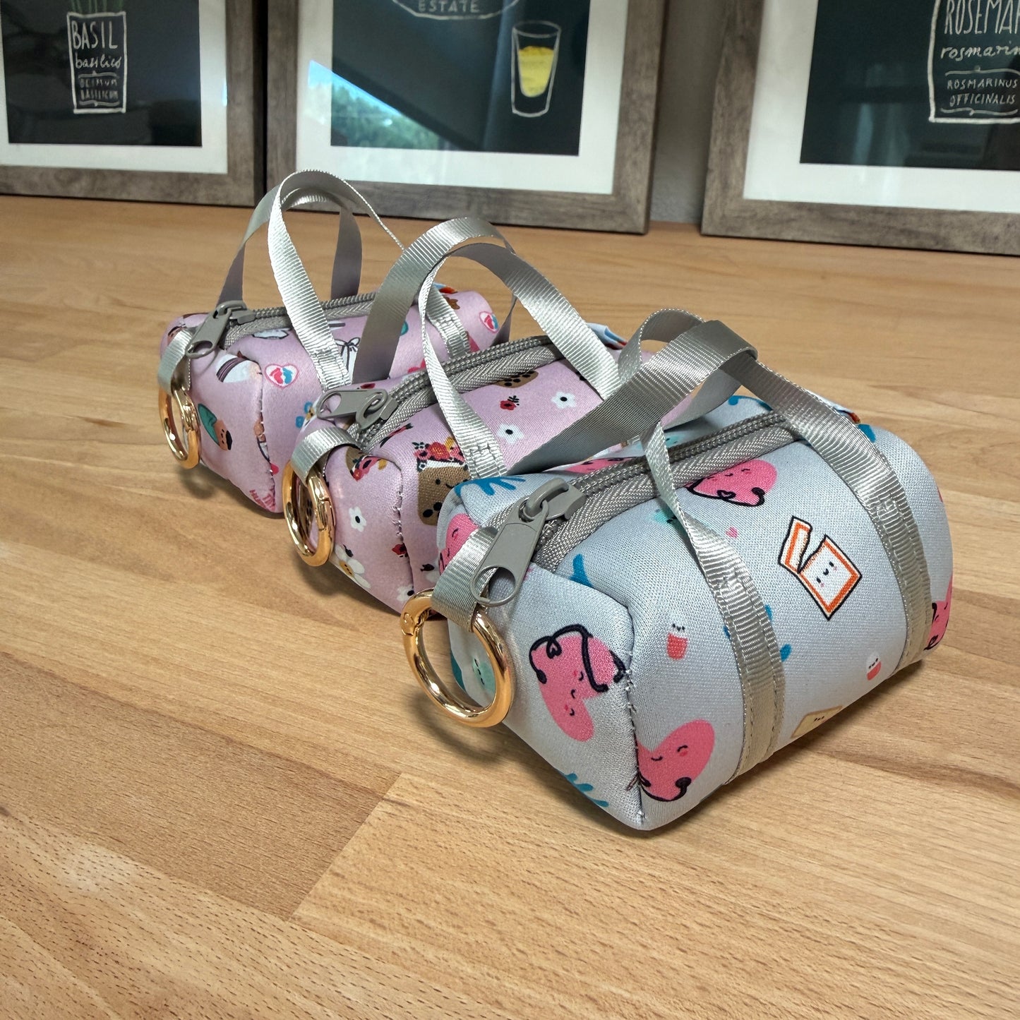 Mini Keychain Pouch: Choose design