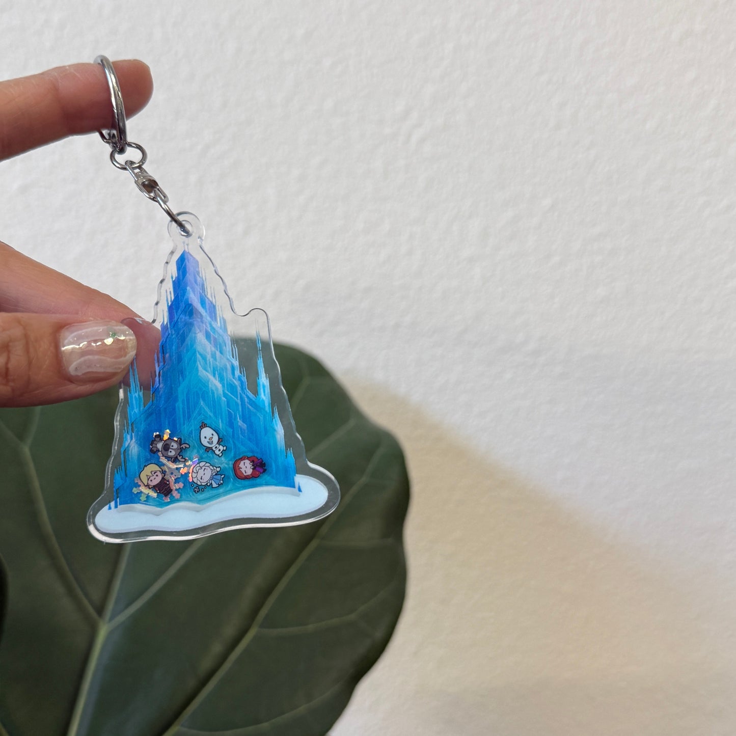 FROZEN Liquid Keychain