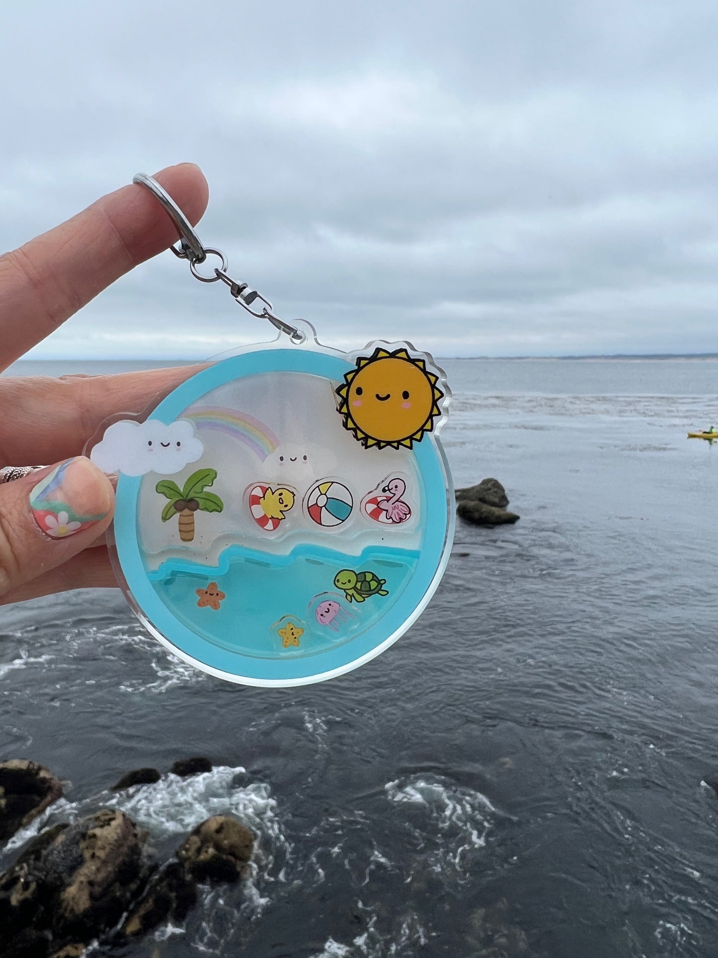 LIMITED EDITION: SUMMER Shaker Keychain