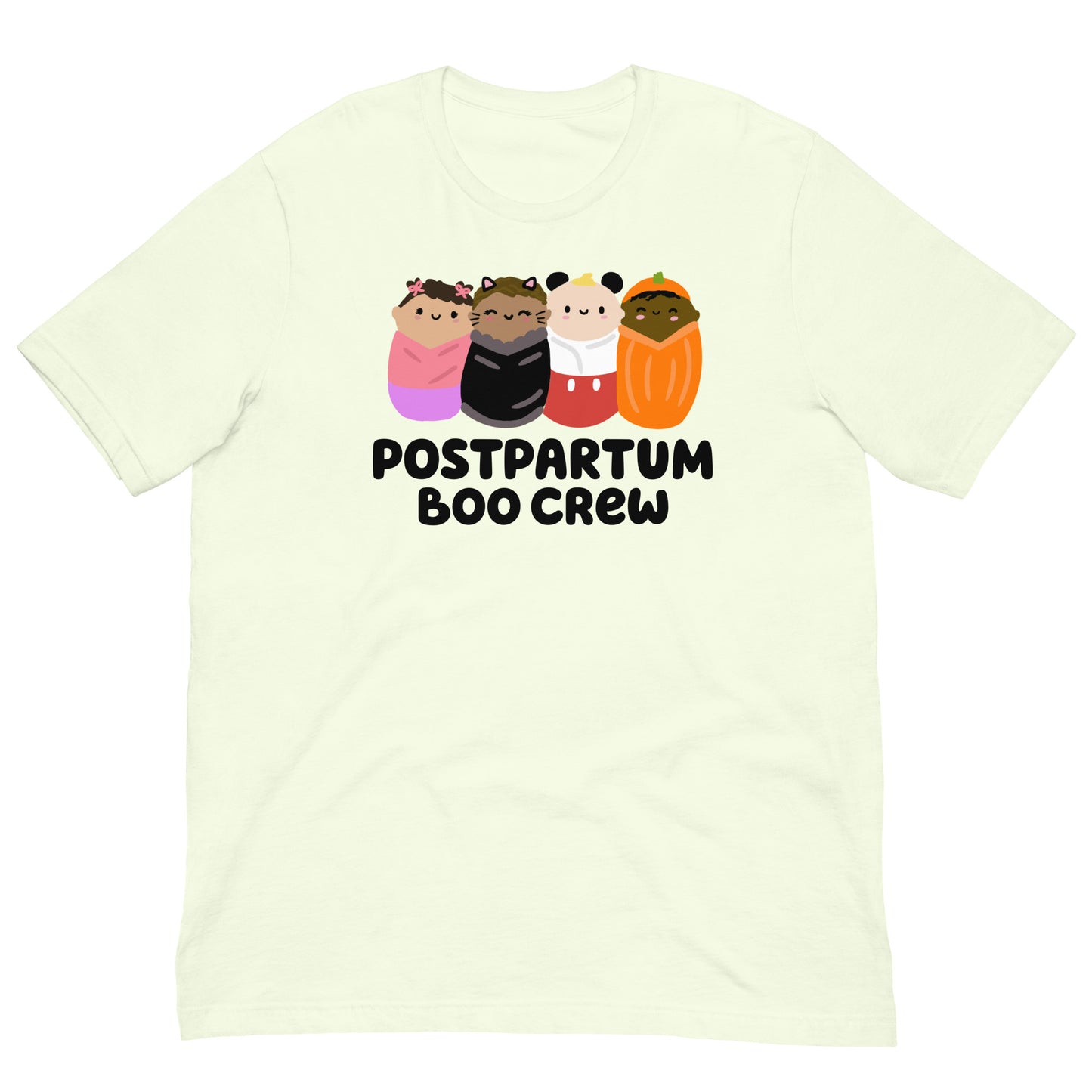 POSTPARTUM BOO CREW Unisex T-shirt