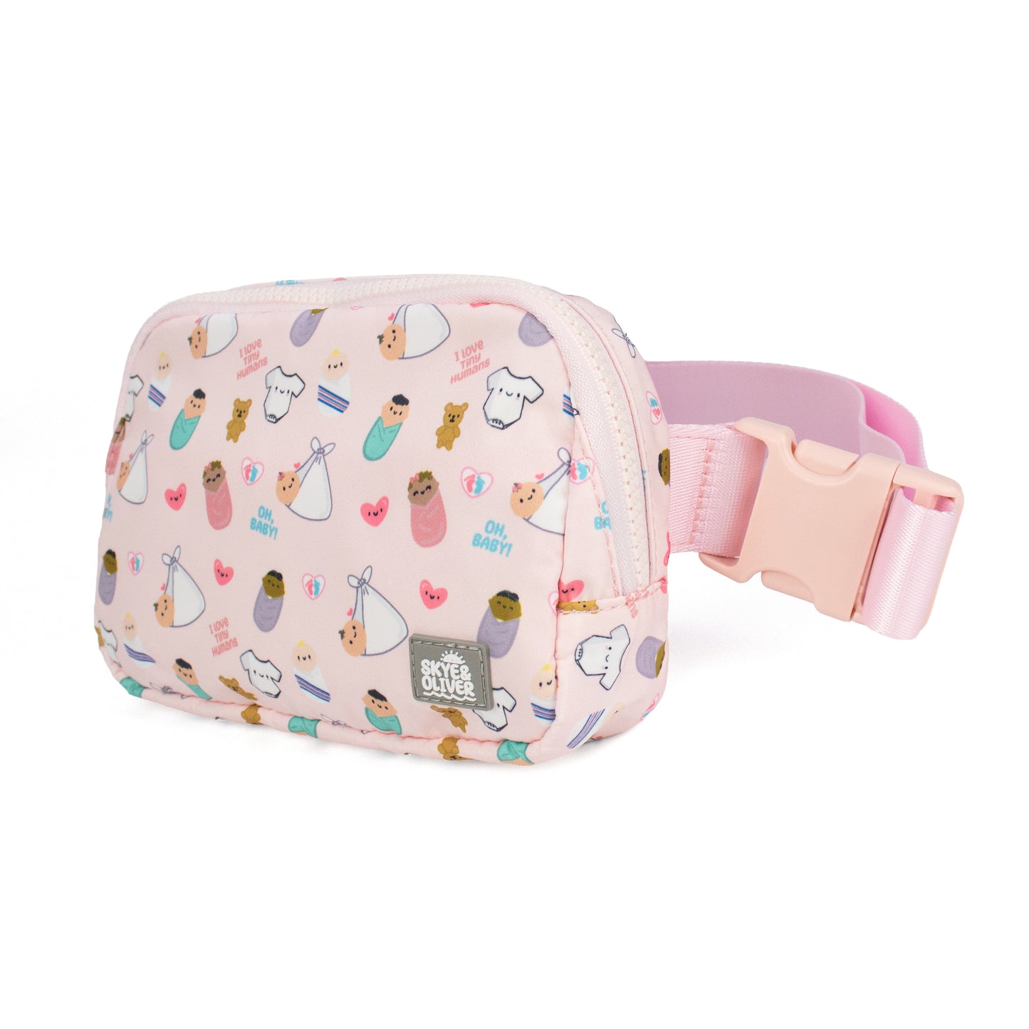 Pink Babies Belt Bag