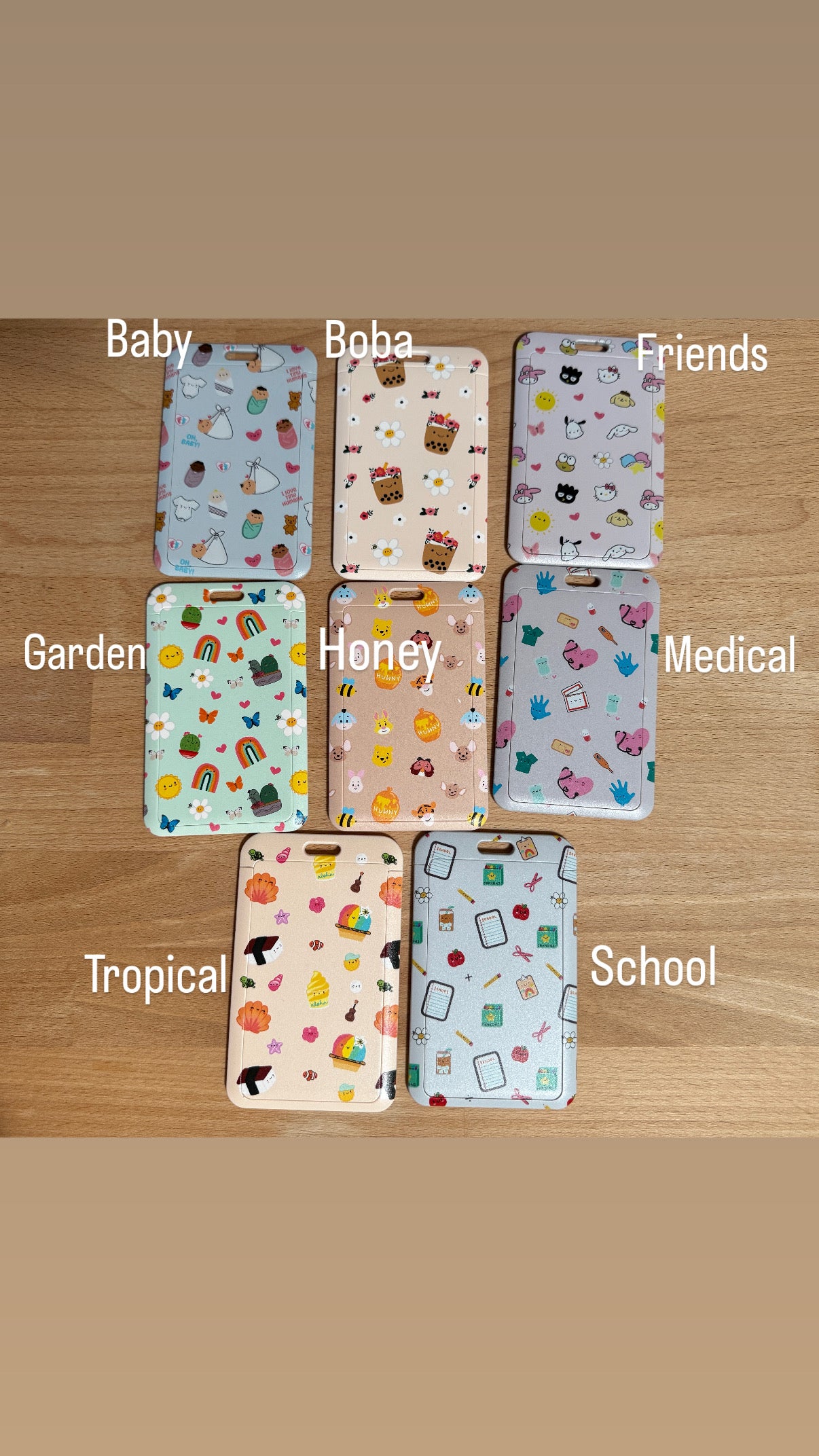 VERTICAL ID Cover: Choose design