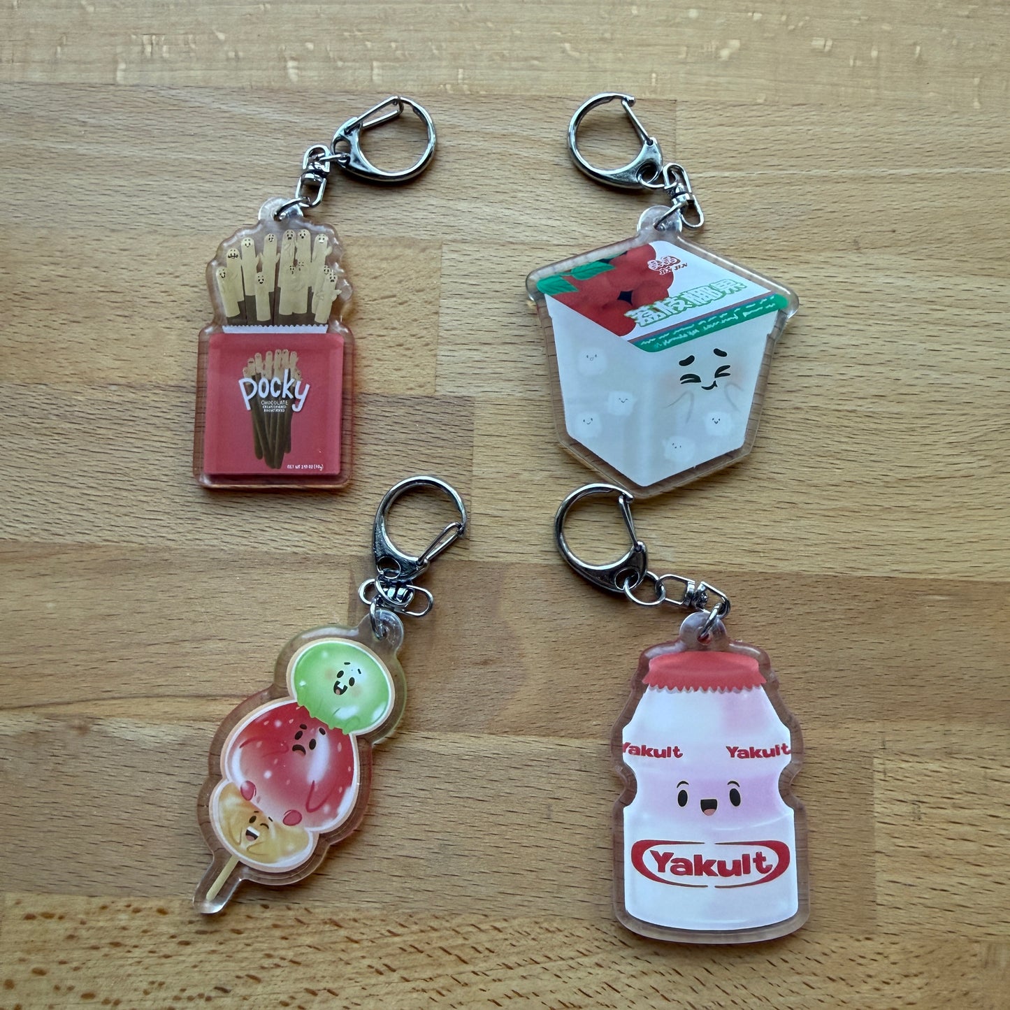 ASIAN SNACKS Original Keychain: Choose Design