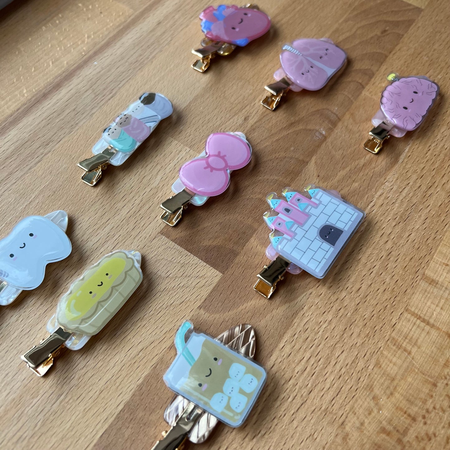 HAIR CLIPS-Baby clips, Girl clips. Sold Individually