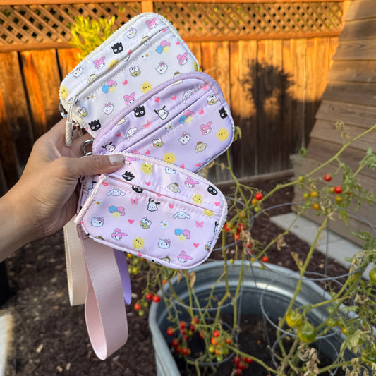 Friends Wristlet Wallet: Choose color