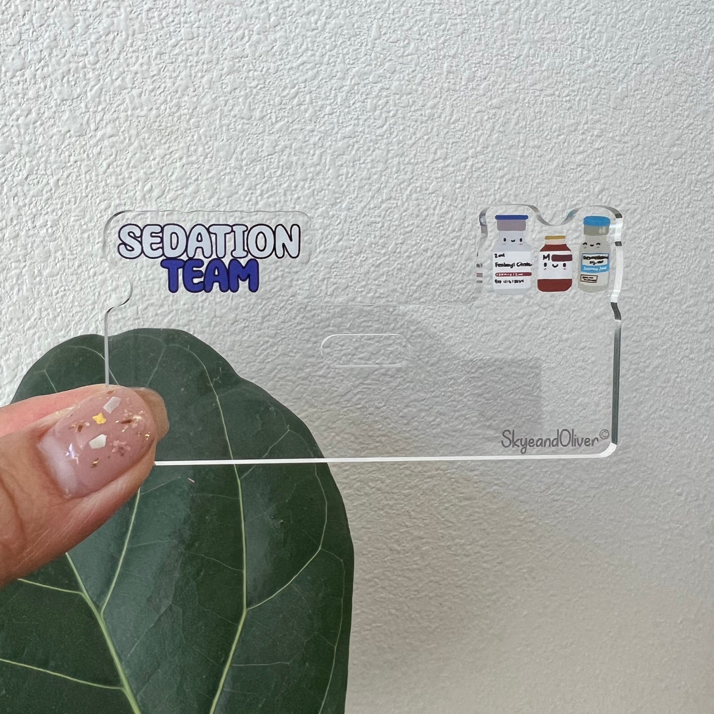 Badge Topper: SEDATION TEAM