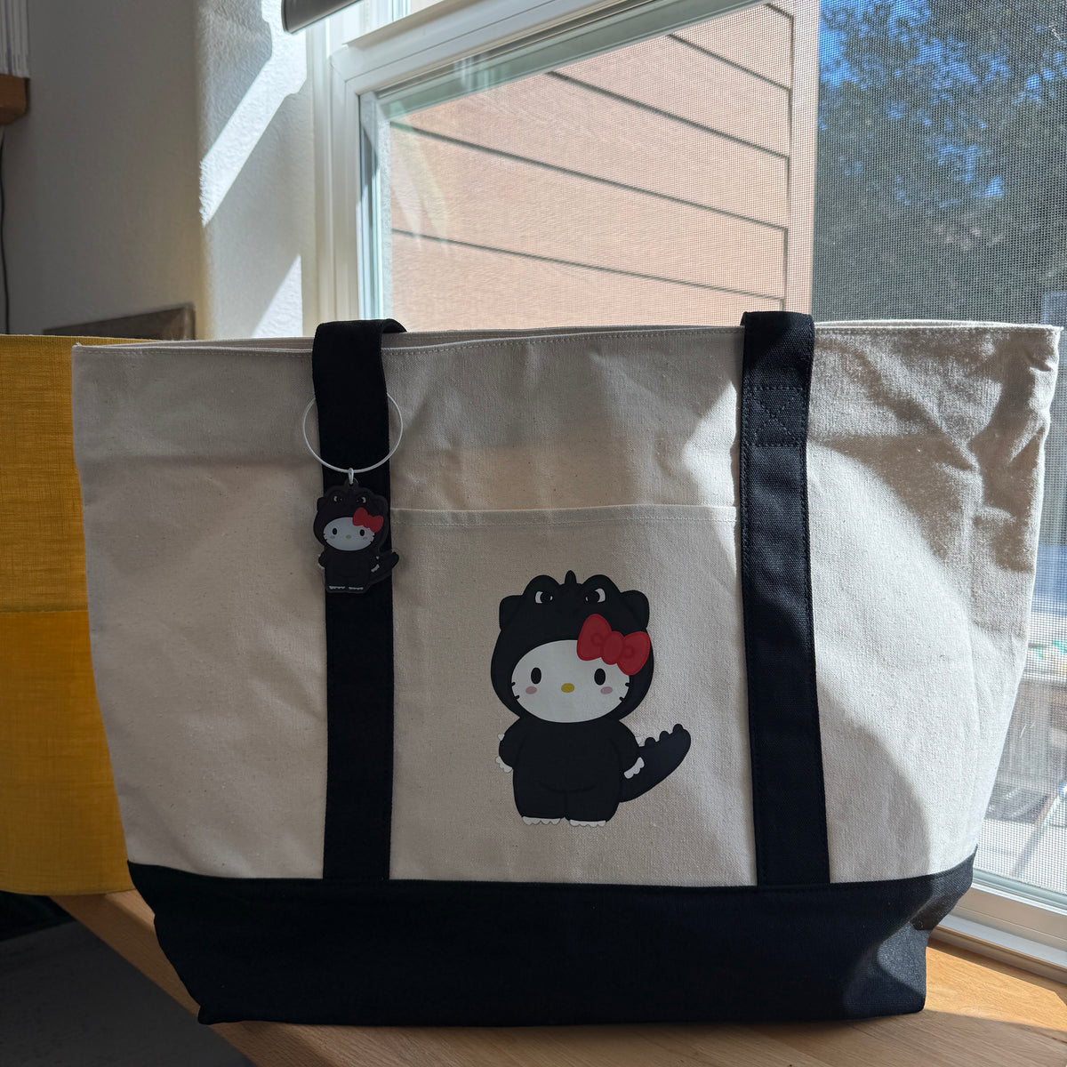 HK Zilla LARGE Tote Bag