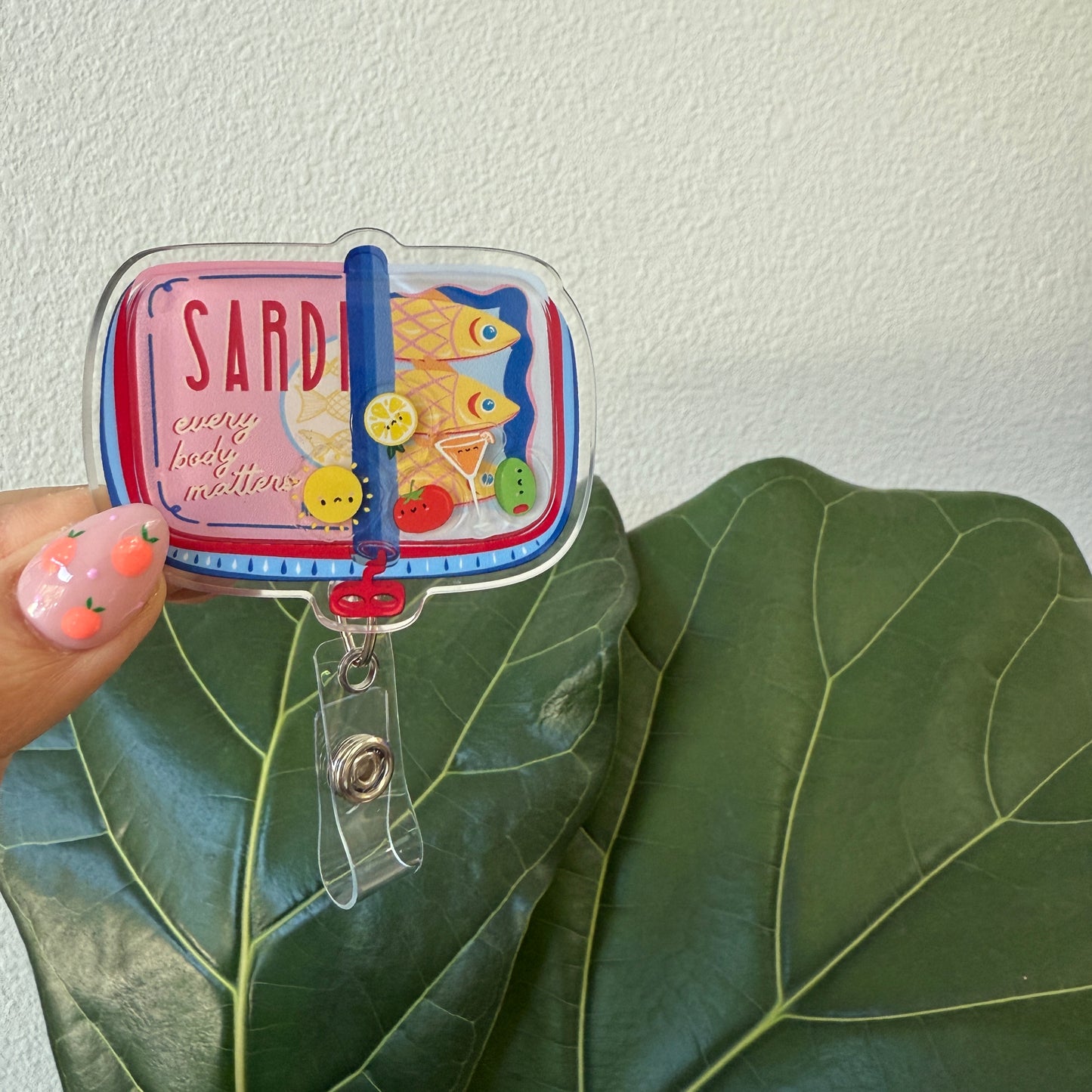 Liquid Badge Reel: Sardines 🐟