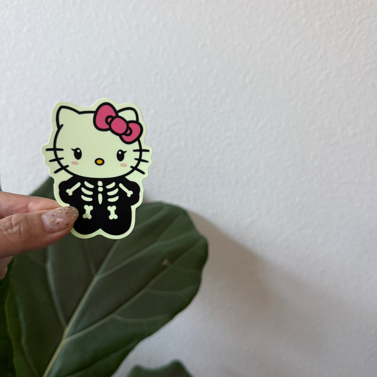Glow in the Dark HK XRAY Sticker