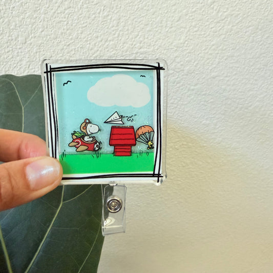 Liquid Badge Reel: Comic Strip