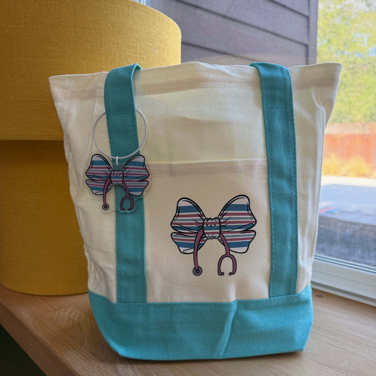 Baby Bow Mini Tote Bag