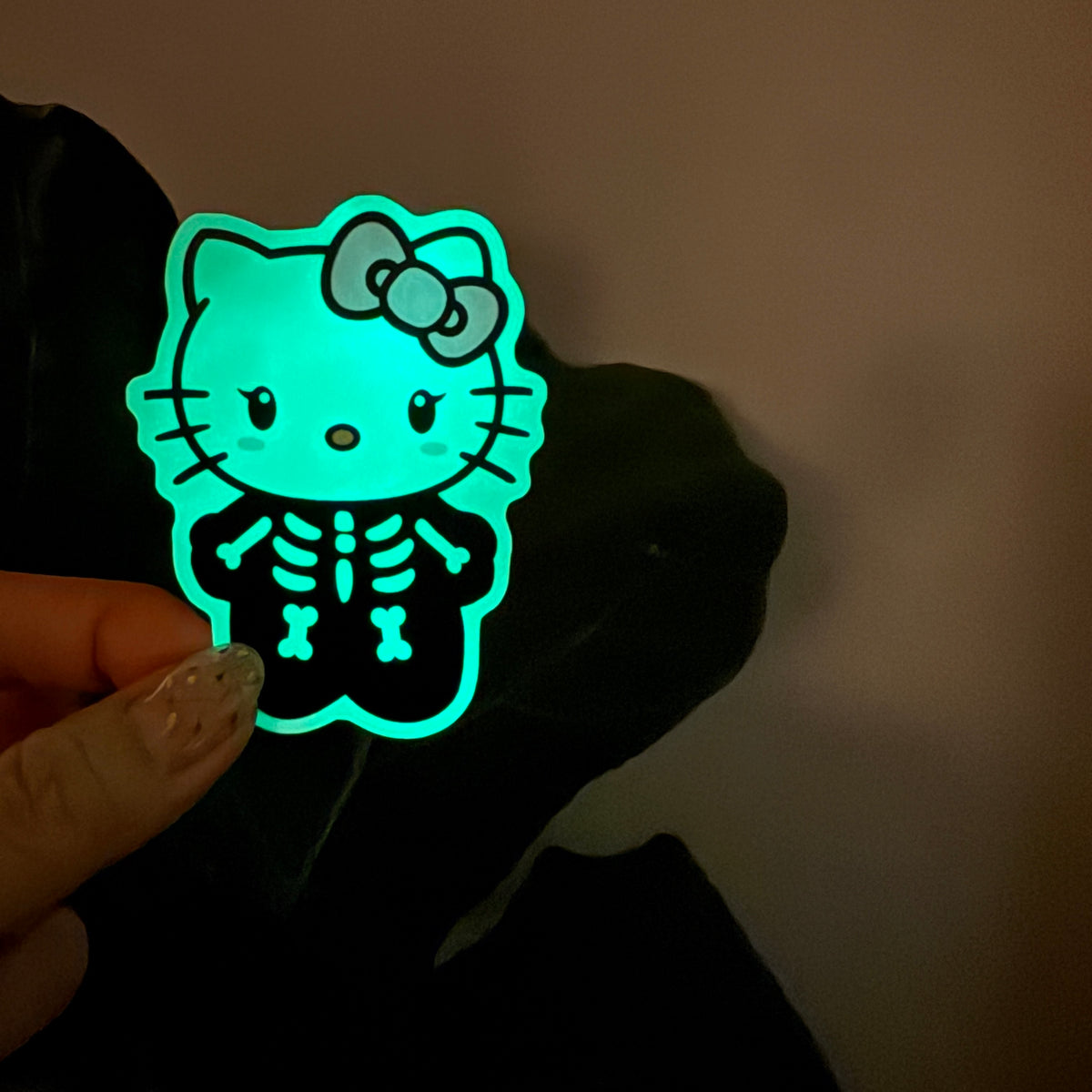 Glow in the Dark HK XRAY Sticker