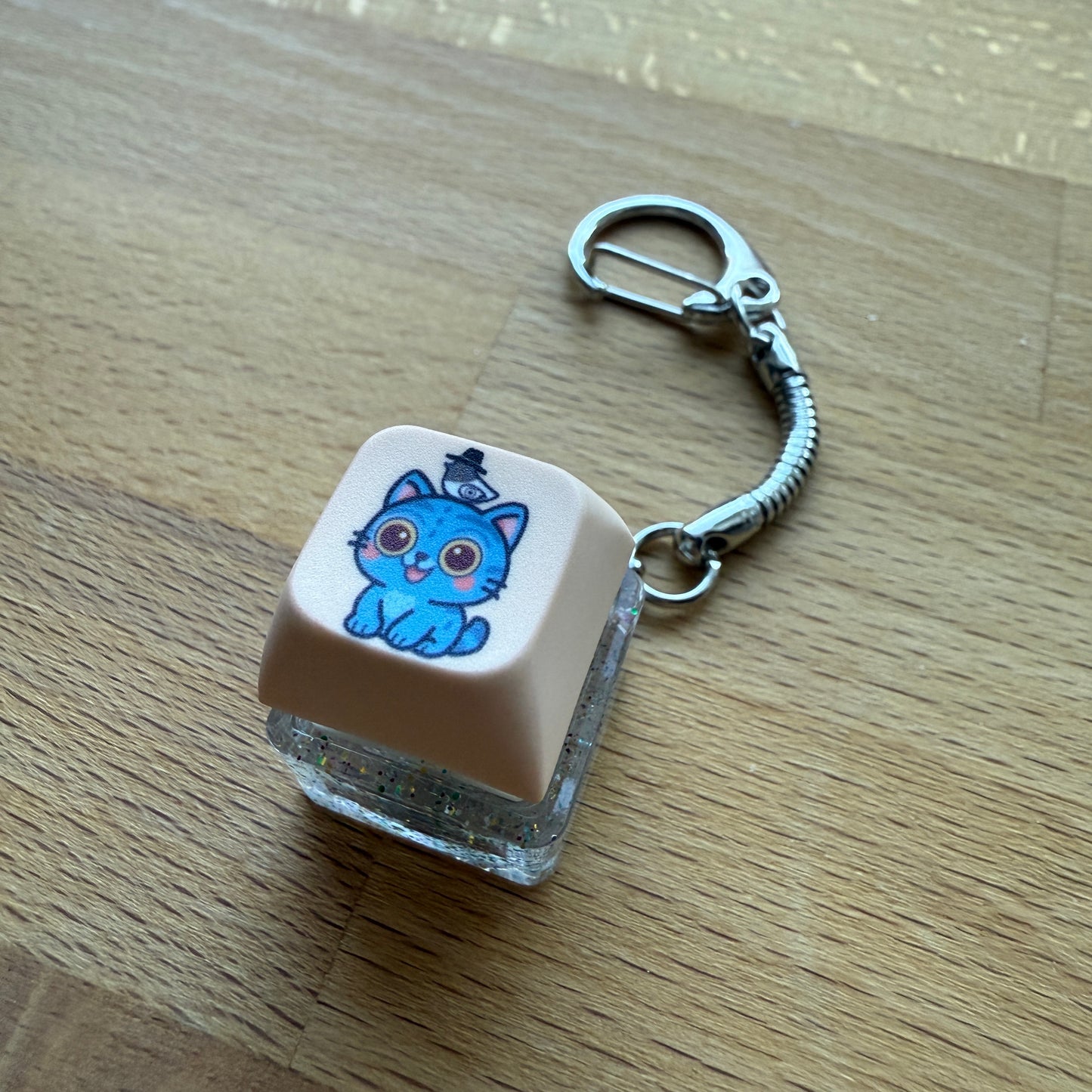 KEYCAP Clicky Keychain: choose one