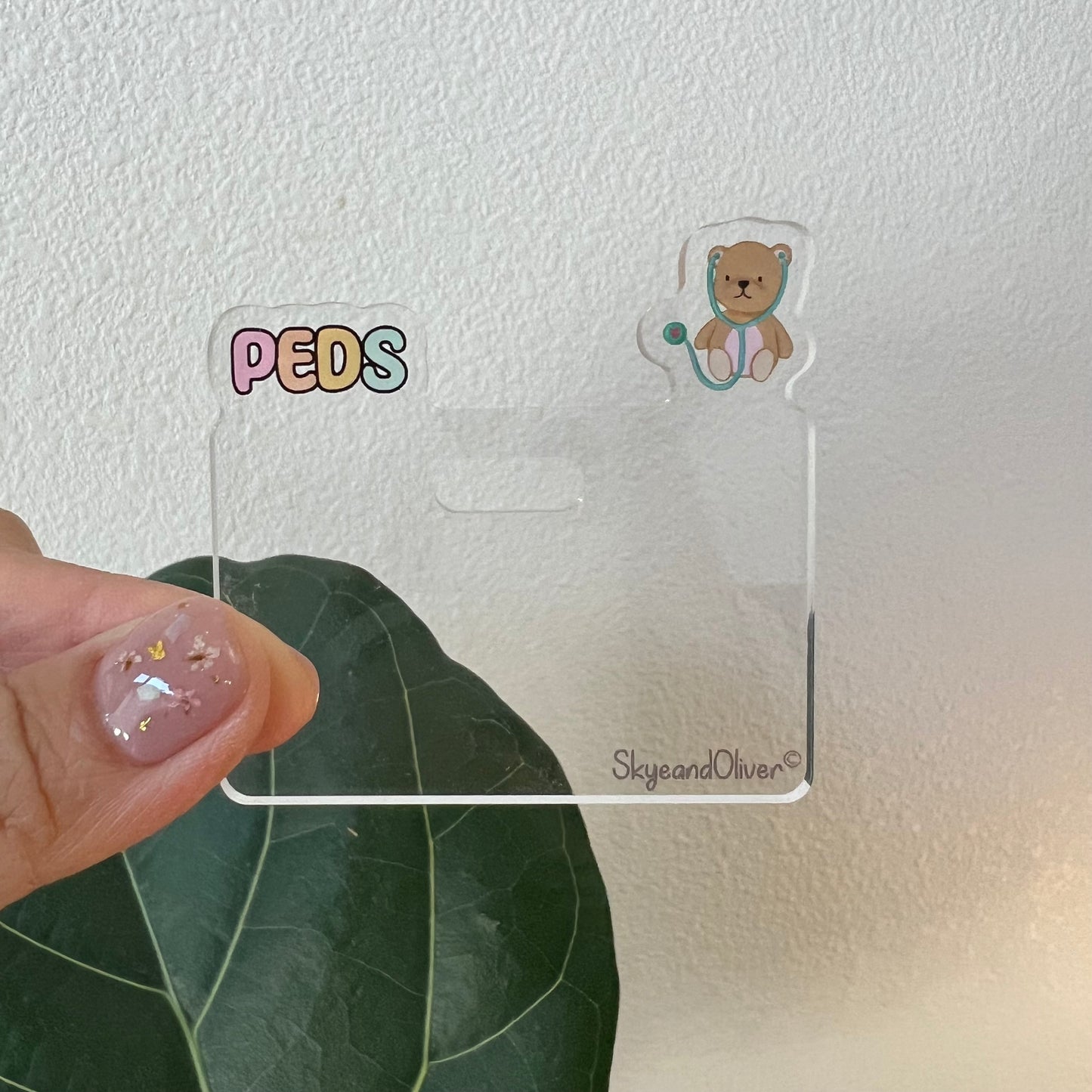 VERTICAL Badge Topper: PEDS