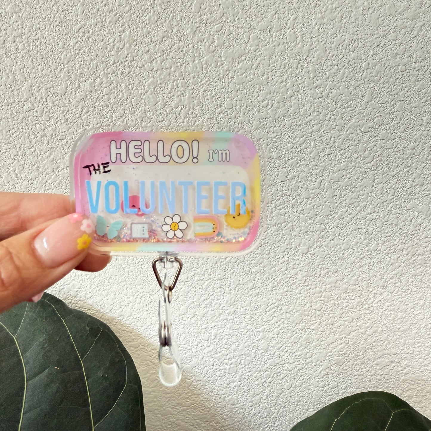 Liquid Badge Reel: "HELLO, I'm _______"