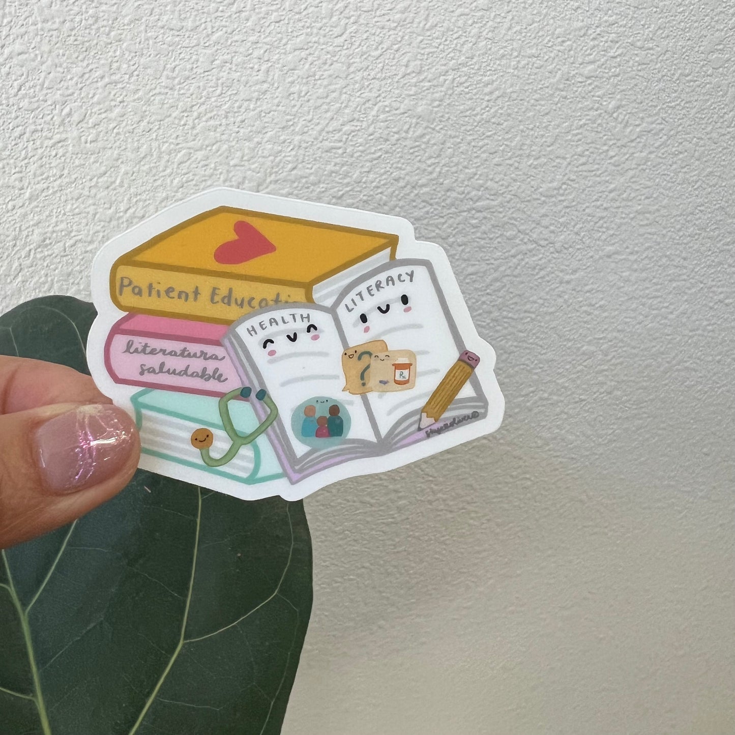 HEALTH LITERACY Sticker