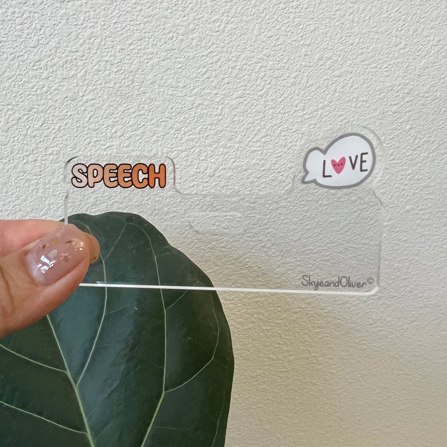 Badge Topper: SPEECH