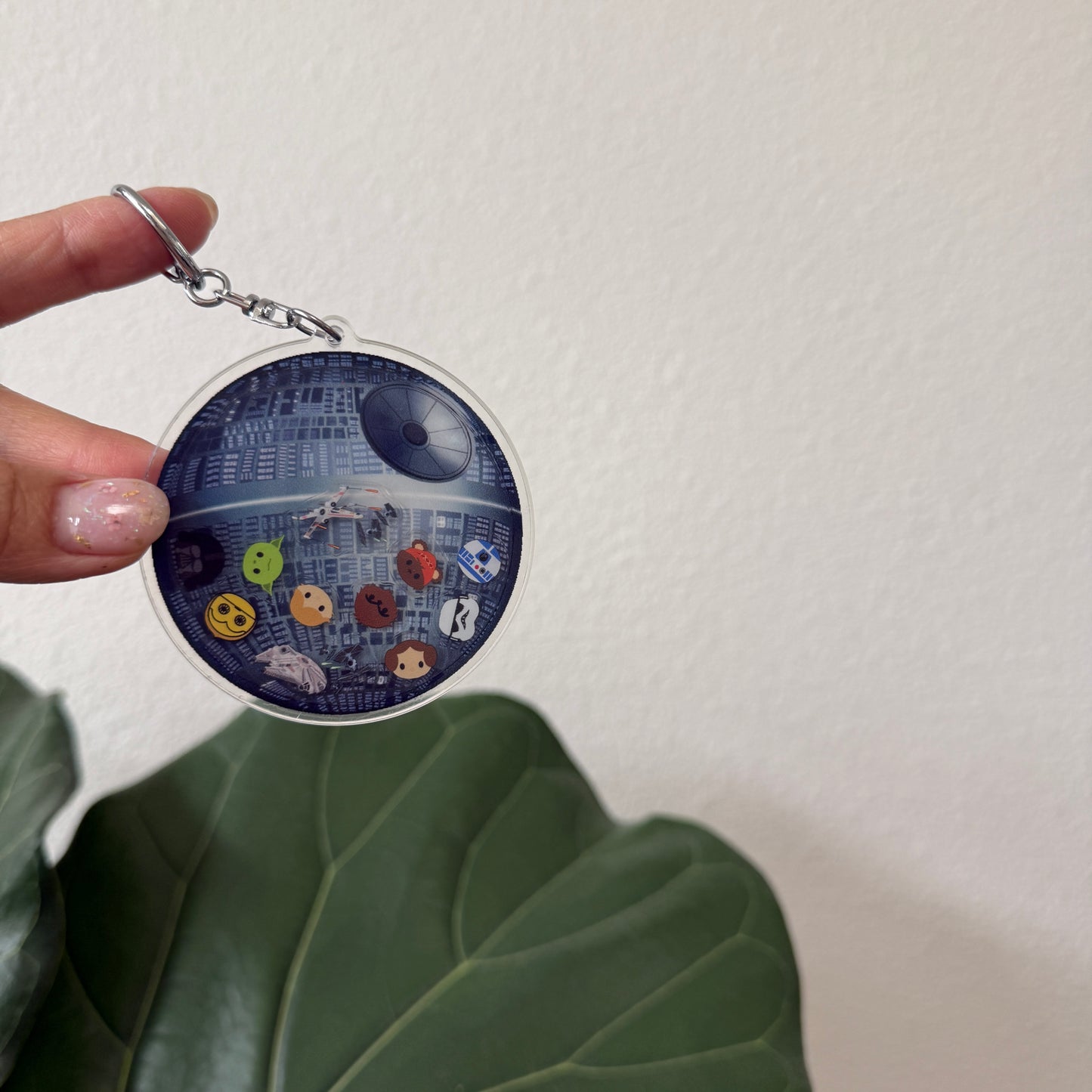 FAR, FAR AWAY Liquid Keychain