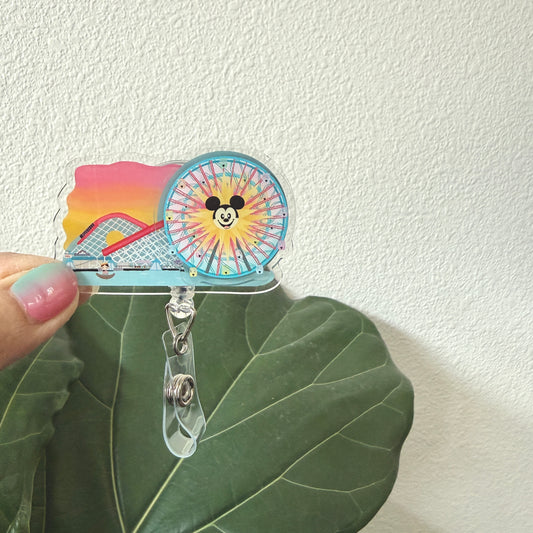 Spinning Badge Reel: Ferris Wheel