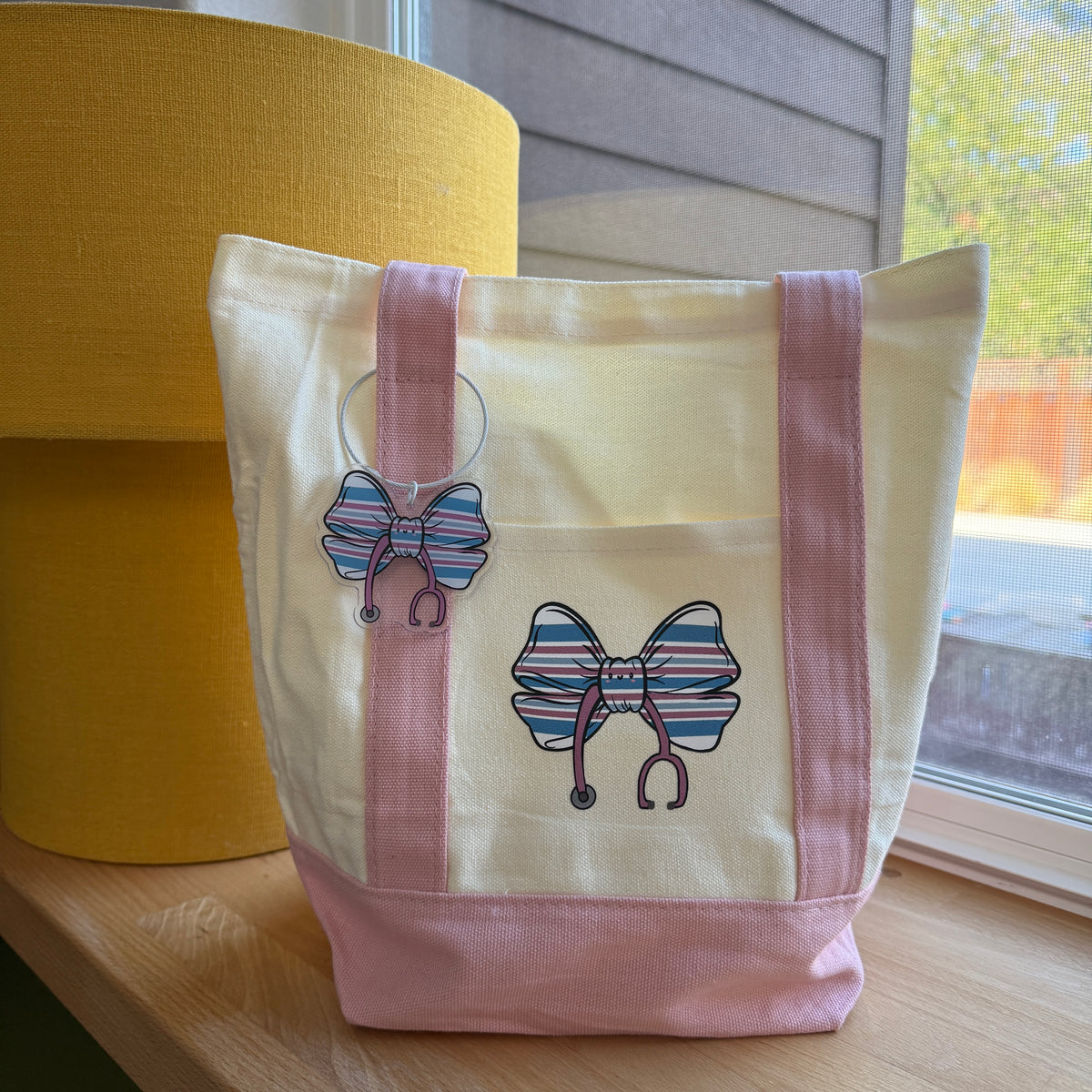 Baby Bow Mini Tote Bag