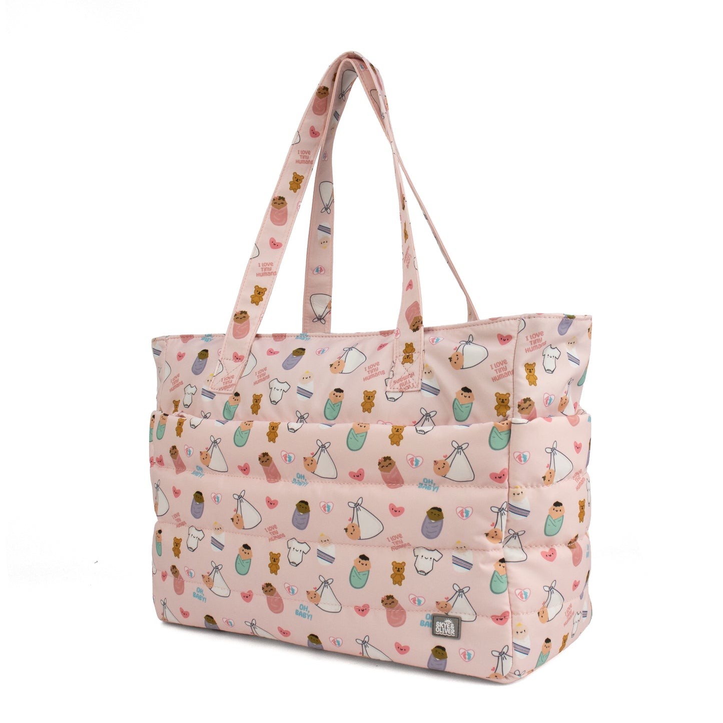 BABIES Puffer Tote Bag