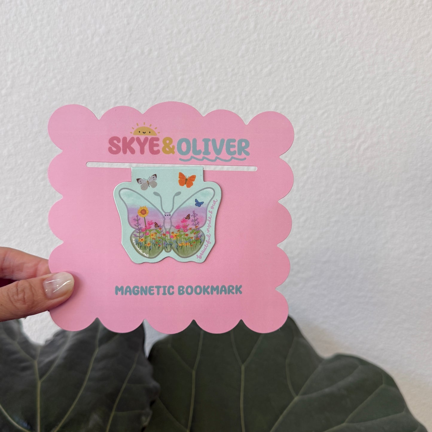 Butterfly Magnetic Bookmark