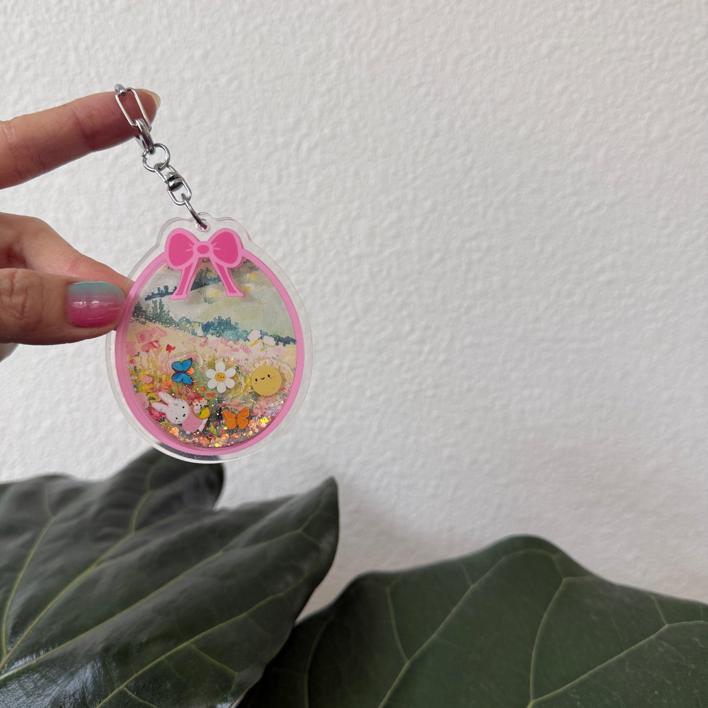 FIELD OF FLOWERS Keychain