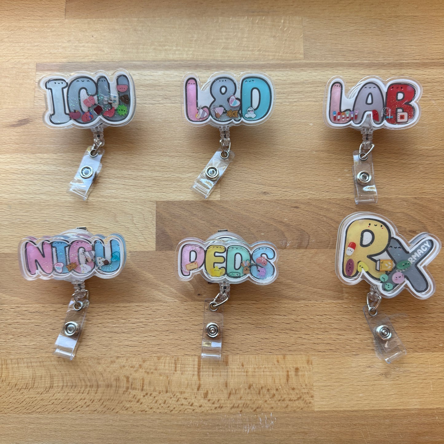 Liquid SPECIALTY Badge Reel: Choose one