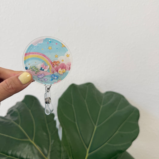 Liquid Badge Reel: CARING BEARS