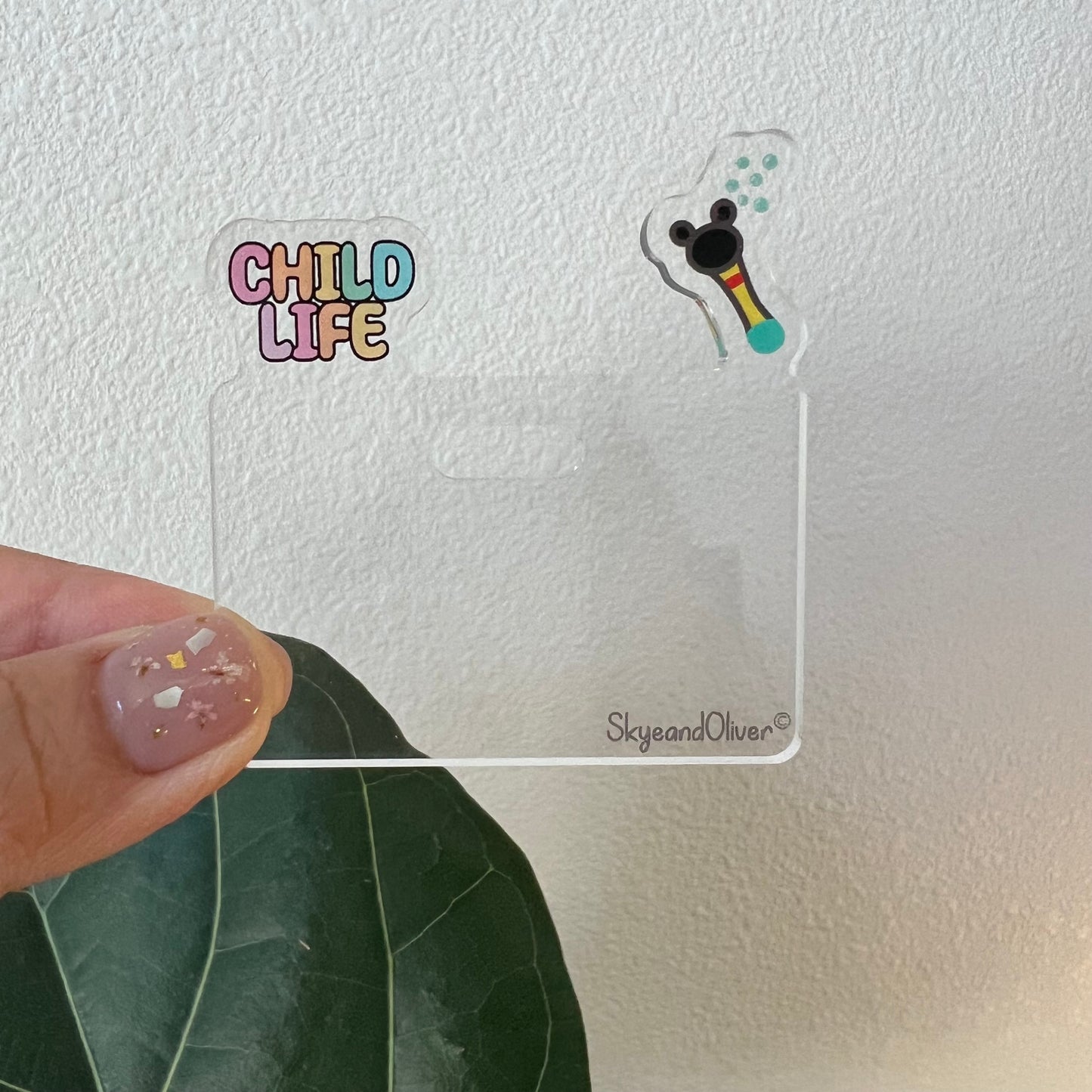 VERTICAL Badge Topper: CHILD LIFE