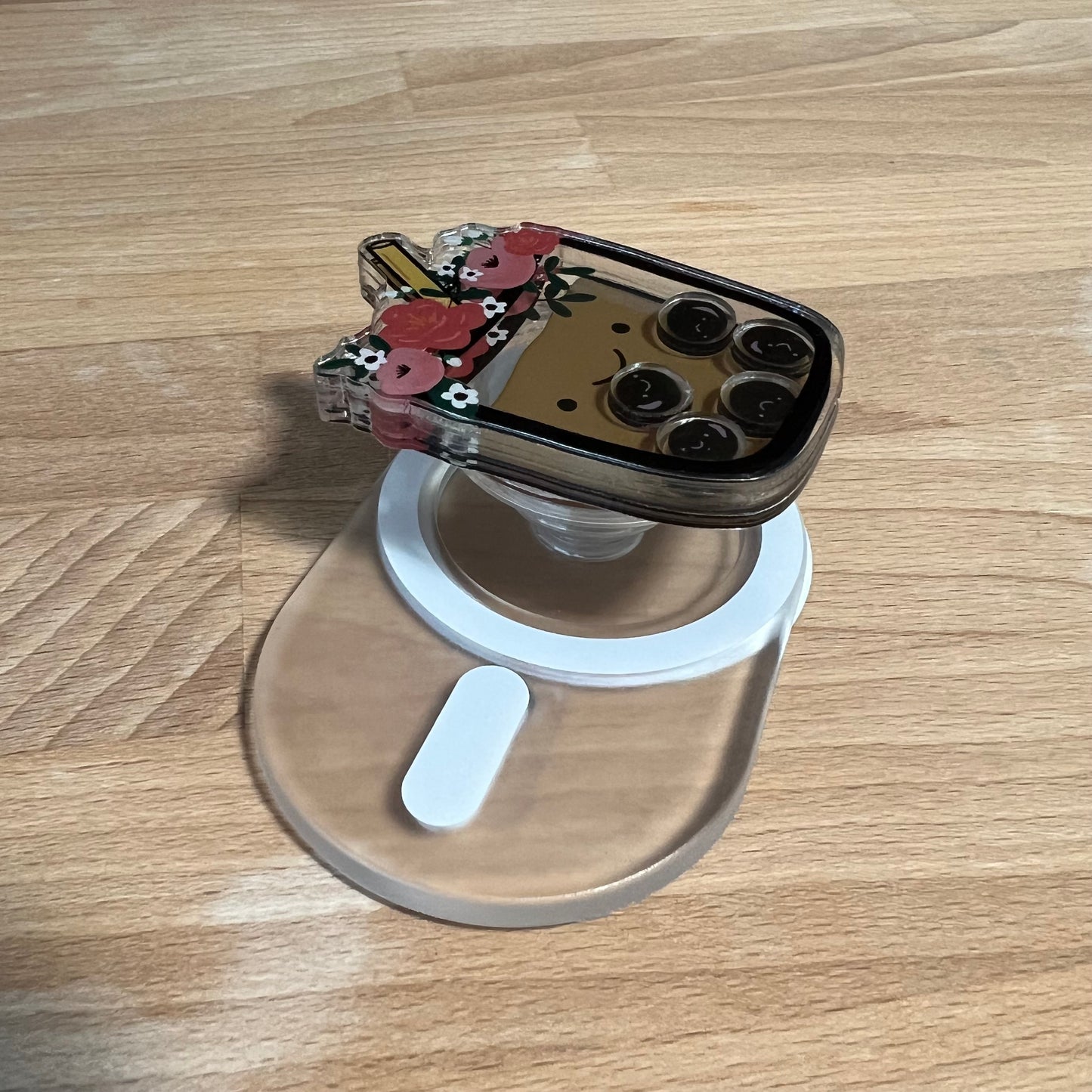 Flower Boba Mag Safe Phone Grip