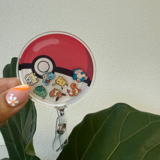 Liquid Badge Reel: CATCH THEM ALL!