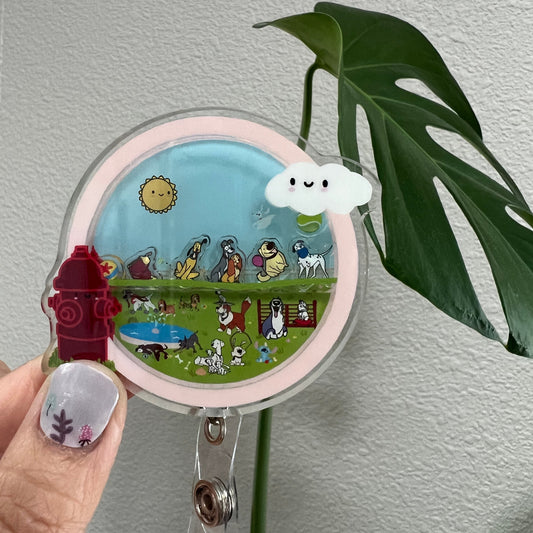 Shaker Badge Reel: DOGS