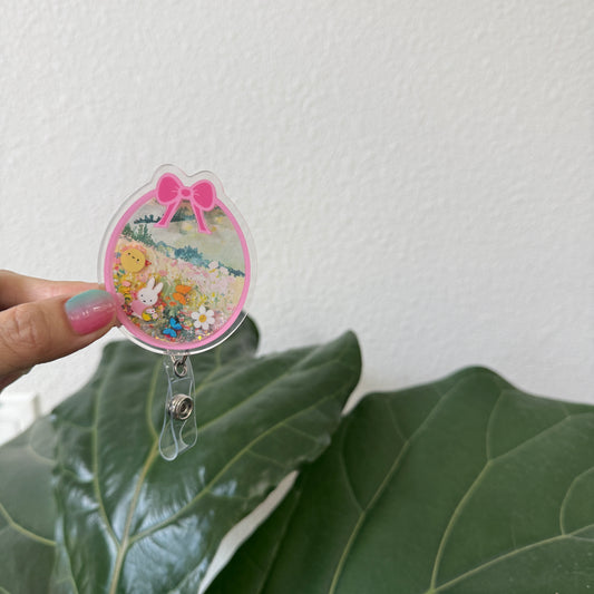 Liquid Badge Reel: Field of Flowers