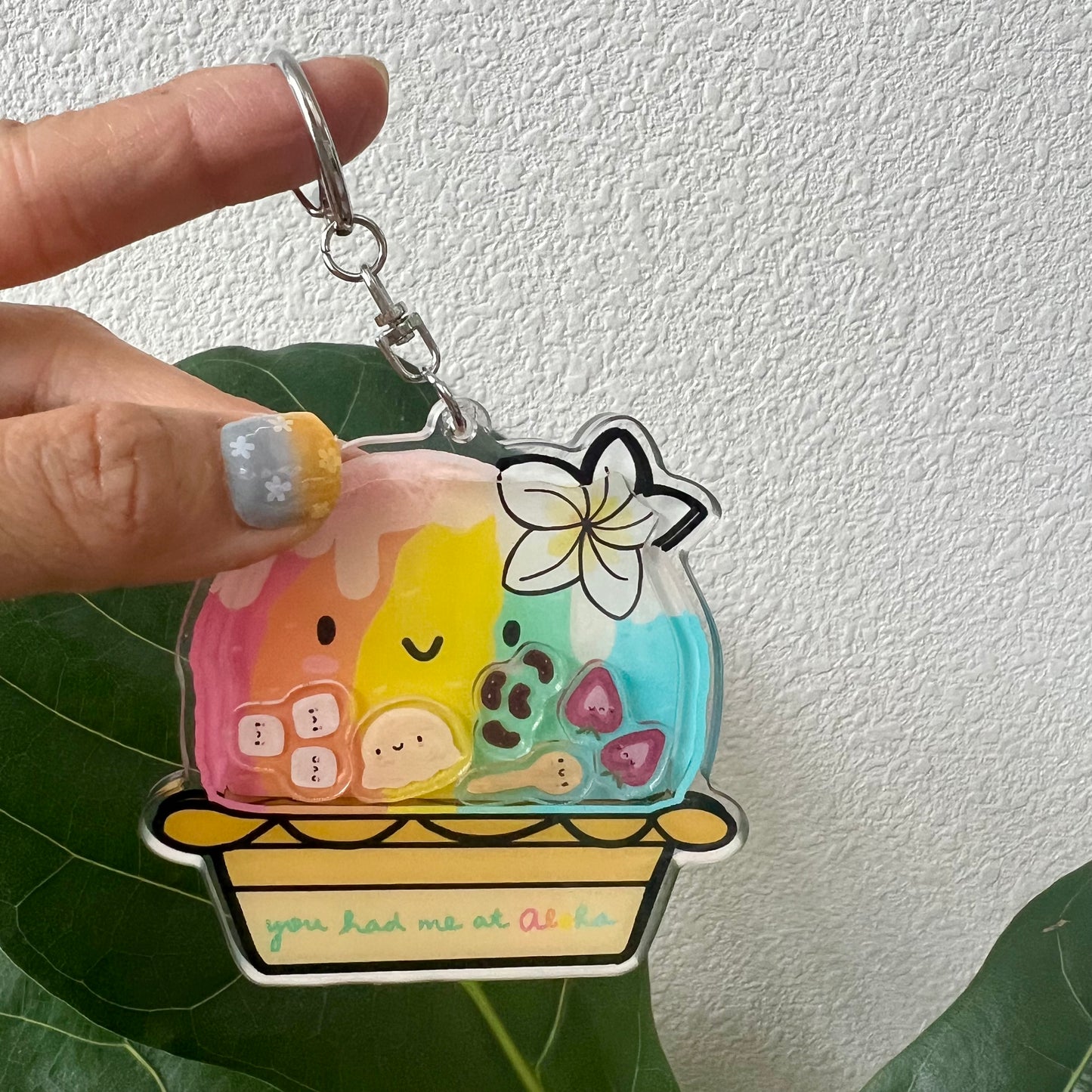 Shaved Ice Shaker Keychain
