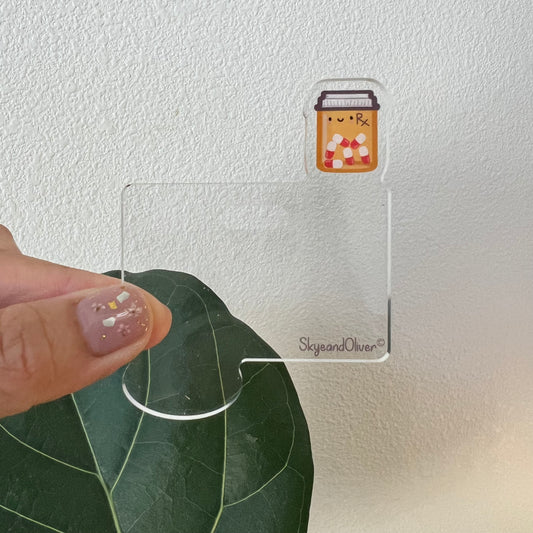 VERTICAL Badge Topper: PILLS