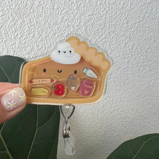 SEASONAL Shaker Badge Reel: Apple Pie