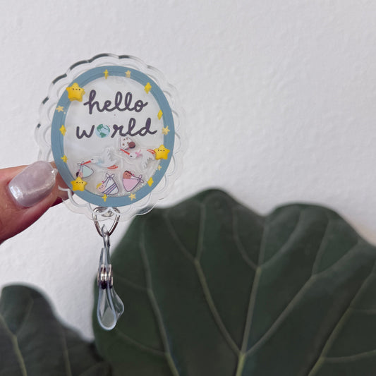 Liquid Badge Reel: Hello World