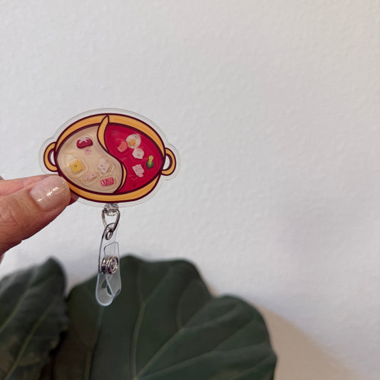 Liquid Badge Reel: Hot Pot