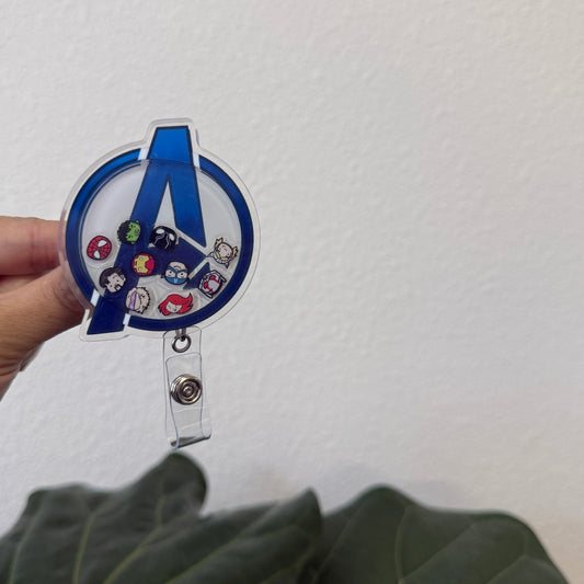 Liquid Badge Reel: Superhero