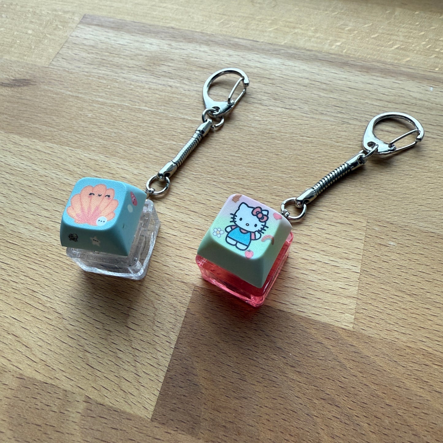KEYCAP Clicky Keychain: choose one