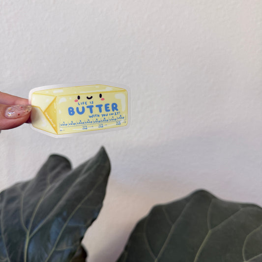 BUTTER Sticker