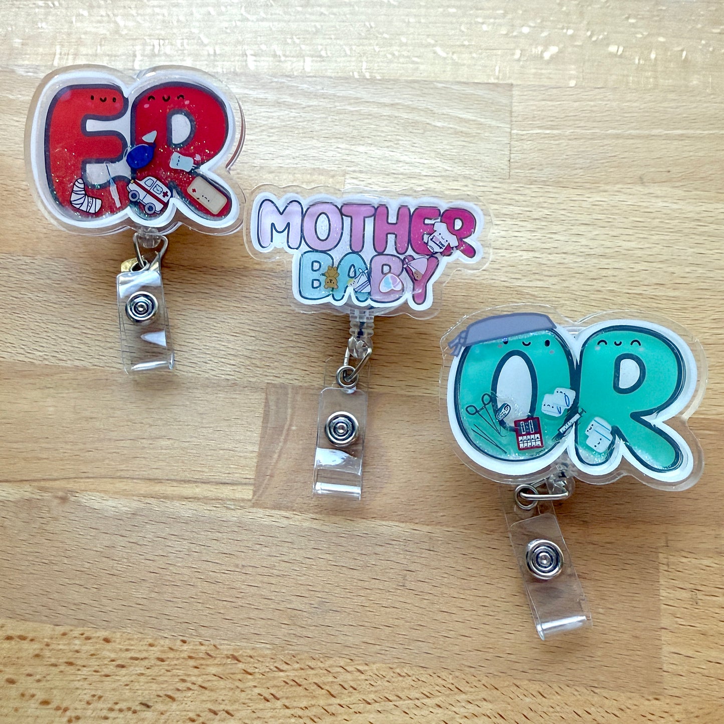 Liquid SPECIALTY Badge Reel: Choose one