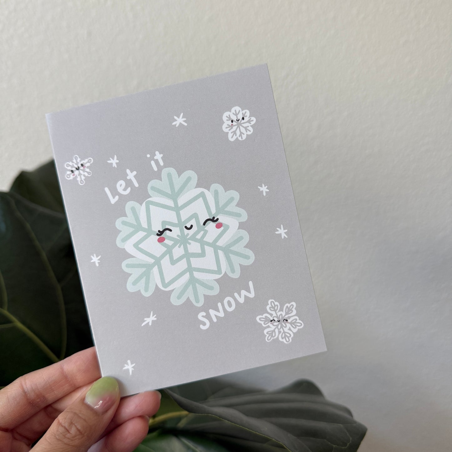 "Let it Snow" Notecard Set