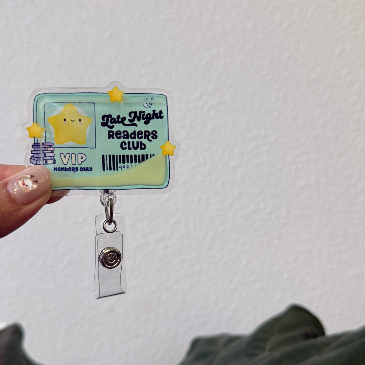 Liquid Badge Reel: Late Night Reader Club
