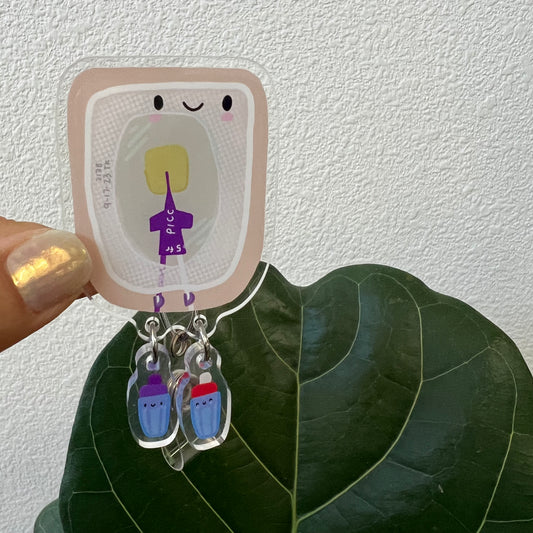 Shaker Badge Reel: PICC-CHG