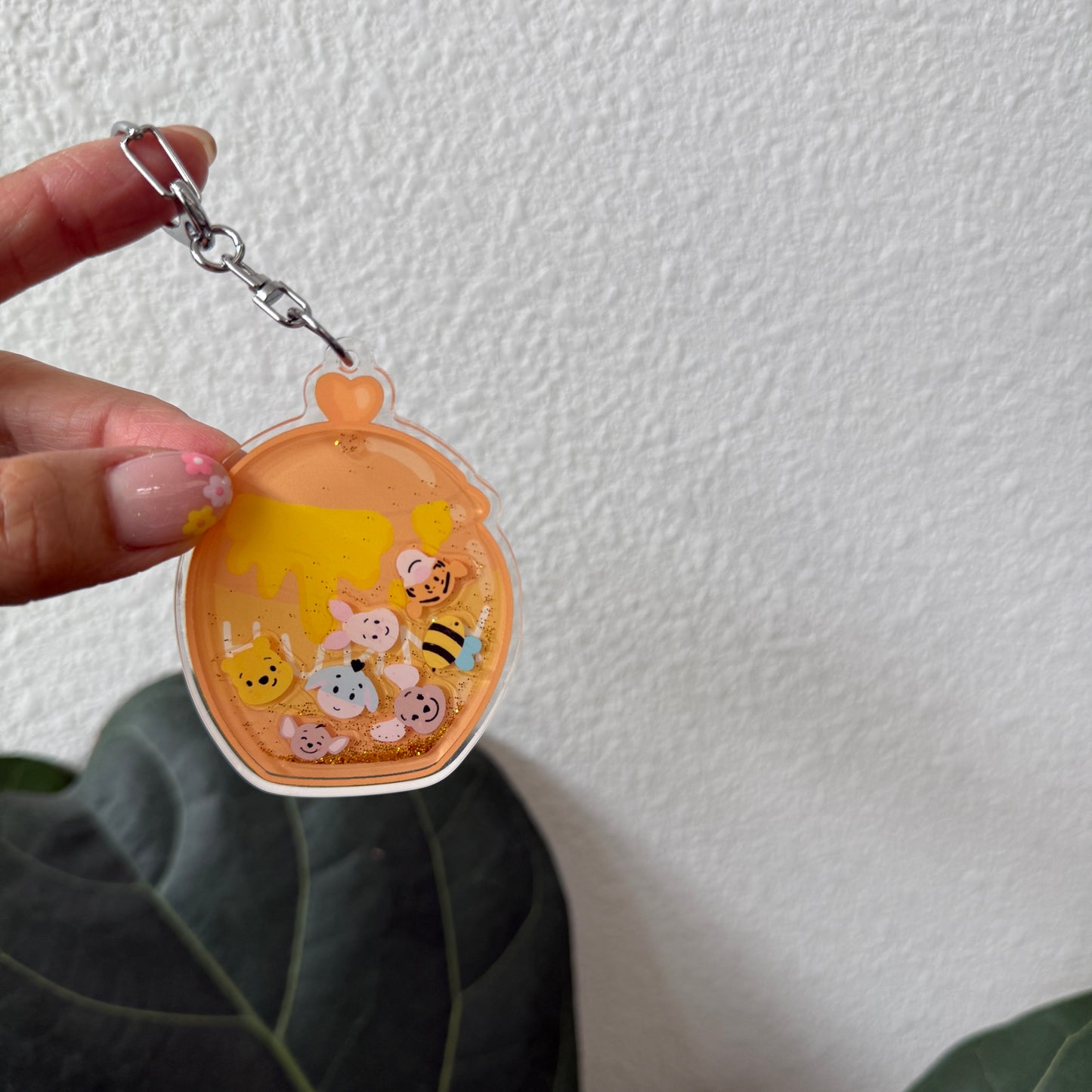 HONEY Liquid Keychain